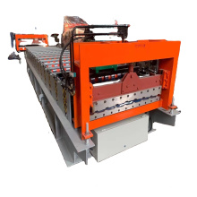 Glazed roof tile cold roll forming machine 1000 mm.